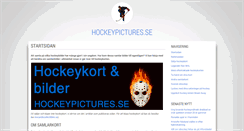 Desktop Screenshot of hockeypictures.se